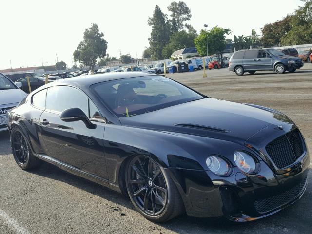 SCBCU8ZA3AC063608 - 2010 BENTLEY CONTINENTA BLACK photo 1