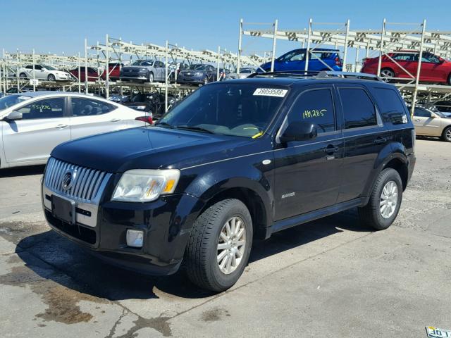 4M2CU97168KJ12624 - 2008 MERCURY MARINER PR BLACK photo 2