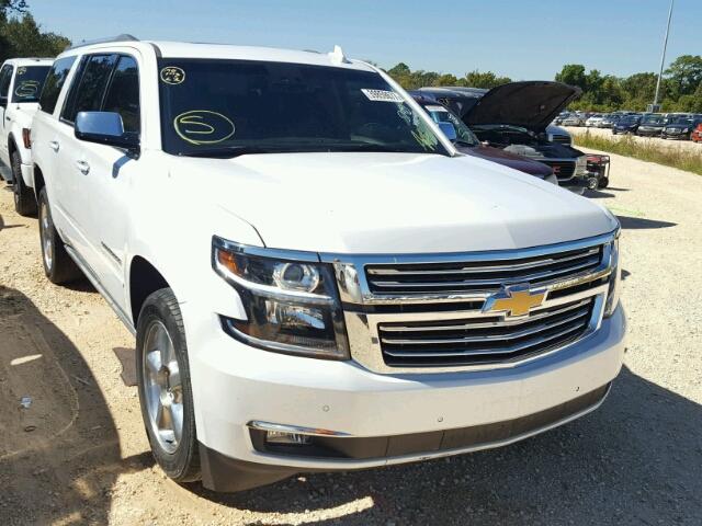 1GNSCJKC2HR127215 - 2017 CHEVROLET SUBURBAN C WHITE photo 1