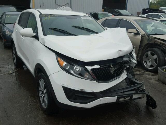 KNDPB3AC3G7878963 - 2016 KIA SPORTAGE L WHITE photo 1