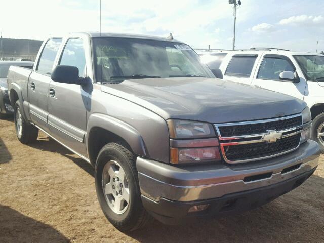 2GCEK13T961165618 - 2006 CHEVROLET SILVERADO GRAY photo 1