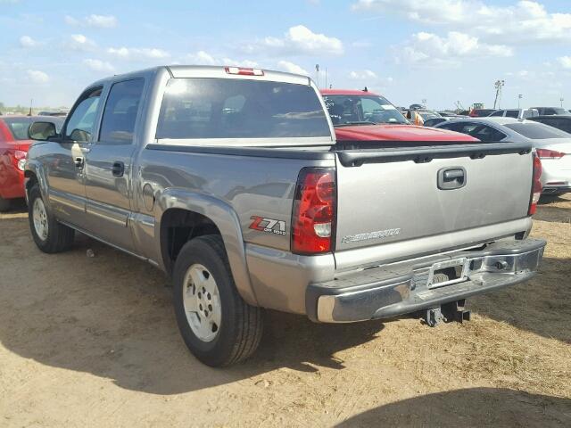 2GCEK13T961165618 - 2006 CHEVROLET SILVERADO GRAY photo 3