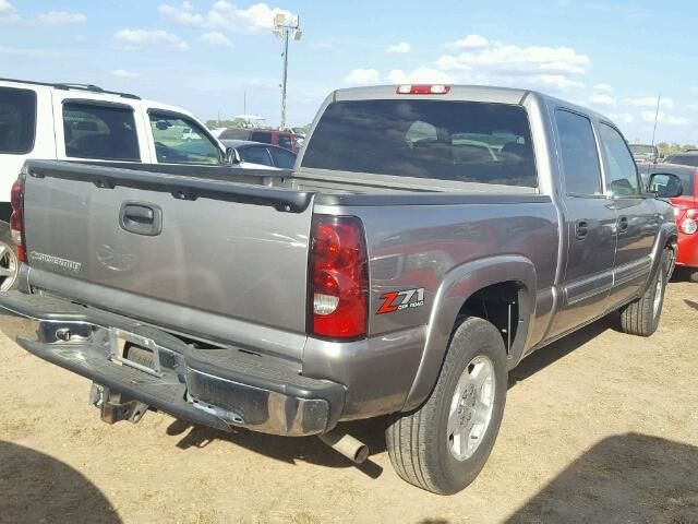 2GCEK13T961165618 - 2006 CHEVROLET SILVERADO GRAY photo 4