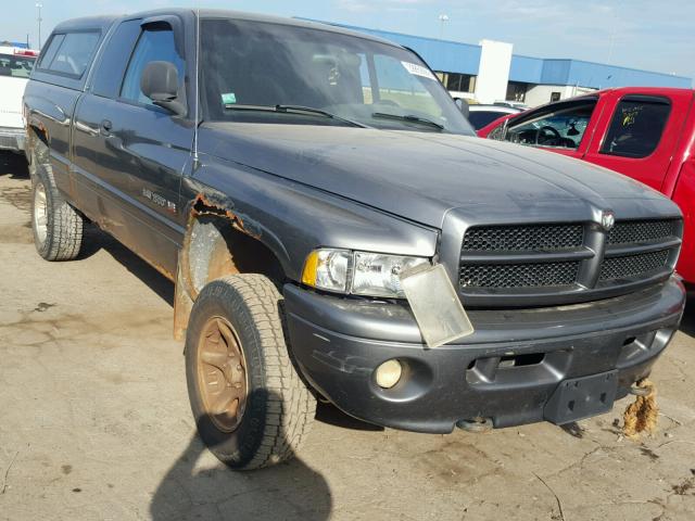 3B7HF13Z21G805092 - 2001 DODGE RAM 1500 SILVER photo 1