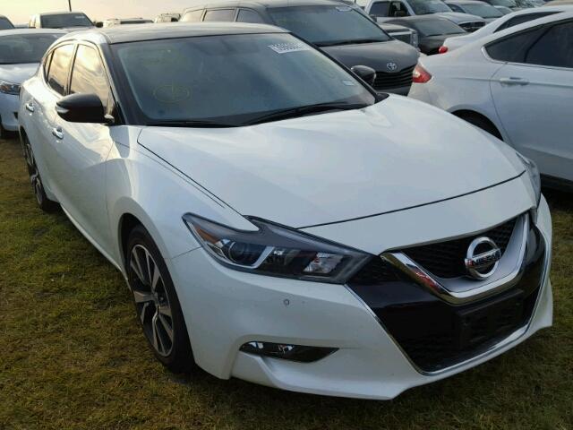 1N4AA6AP4HC414575 - 2017 NISSAN MAXIMA 3.5 WHITE photo 1