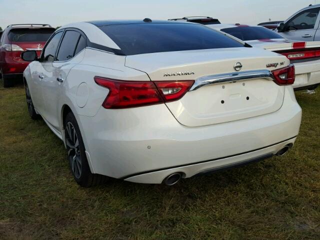 1N4AA6AP4HC414575 - 2017 NISSAN MAXIMA 3.5 WHITE photo 3