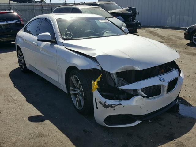 WBA4A9C50GG696027 - 2016 BMW 428 I WHITE photo 1