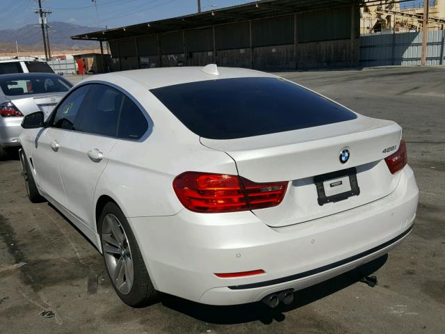 WBA4A9C50GG696027 - 2016 BMW 428 I WHITE photo 3