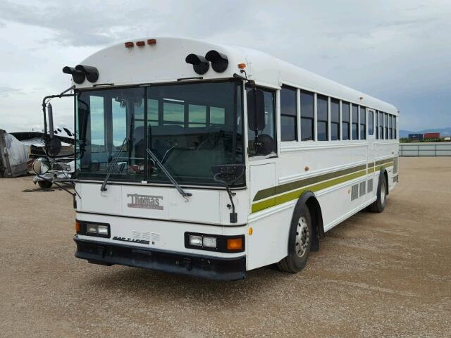 1T75R4B22X1074352 - 1999 THOMAS SCHOOL BUS WHITE photo 2