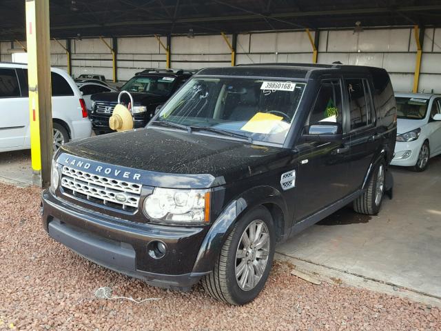 SALAK2D43CA634384 - 2012 LAND ROVER LR4 HSE LU BLACK photo 2