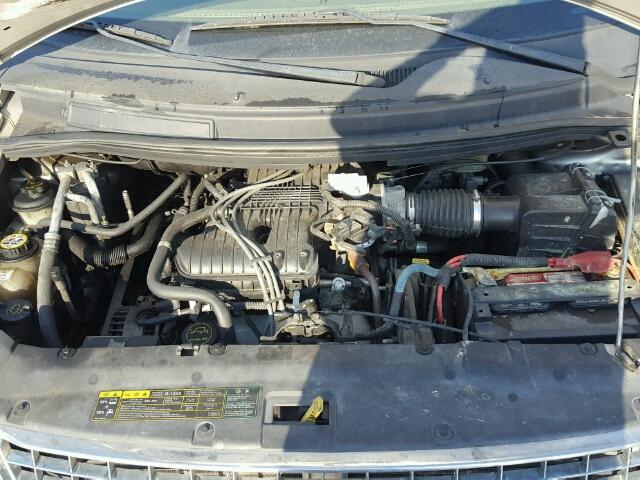 2FMZA52205BA92437 - 2005 FORD FREESTAR TAN photo 7