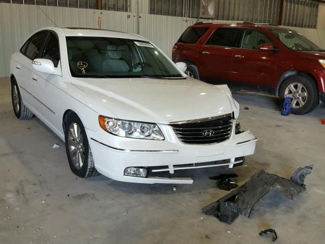 KMHFC4DF3AA451261 - 2010 HYUNDAI AZERA GLS WHITE photo 1