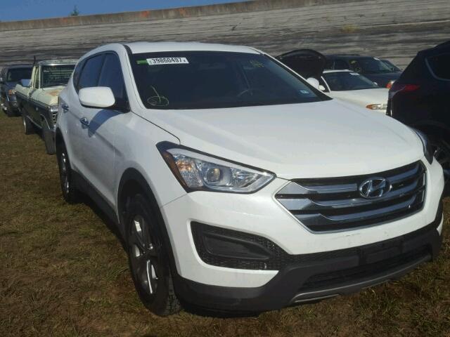 5XYZT3LB6GG358883 - 2016 HYUNDAI SANTA FE S WHITE photo 1