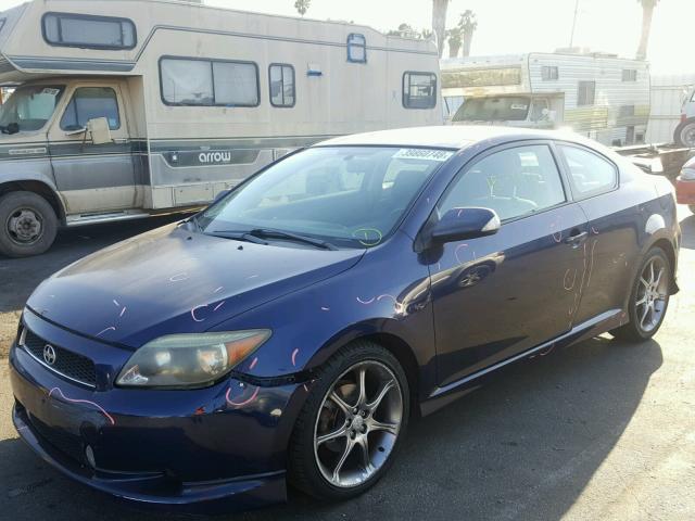 JTKDE177160114957 - 2006 TOYOTA SCION TC ლურჯი ფოტო 2