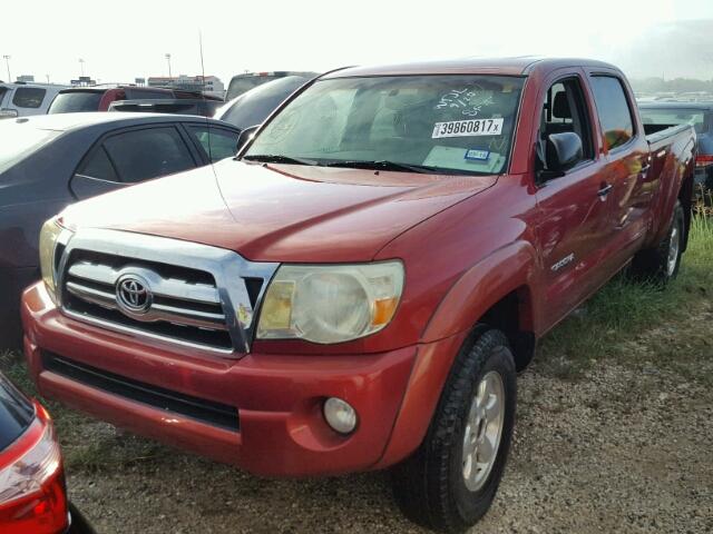 5TEKU72N47Z328479 - 2007 TOYOTA TACOMA RED photo 2