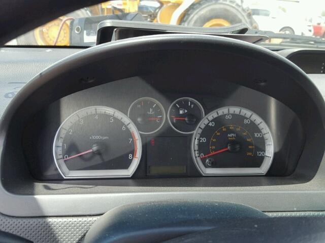 KL1TD5DE0AB126733 - 2010 CHEVROLET AVEO LS SILVER photo 8