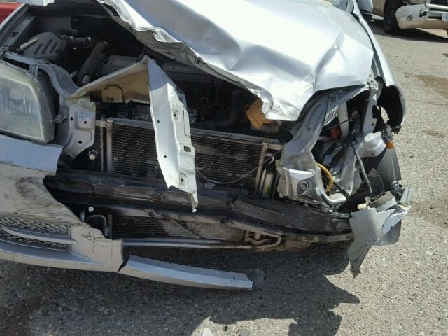 KL1TD5DE0AB126733 - 2010 CHEVROLET AVEO LS SILVER photo 9