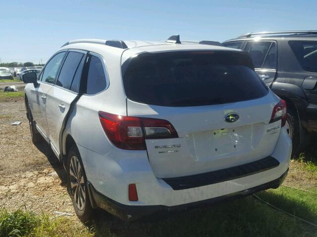 4S4BSATC8H3277970 - 2017 SUBARU OUTBACK TO WHITE photo 3