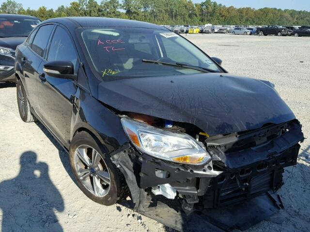 1FADP3F2XEL460222 - 2014 FORD FOCUS SE BLACK photo 1