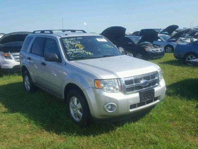 1FMCU03G59KB54551 - 2009 FORD ESCAPE XLT SILVER photo 1