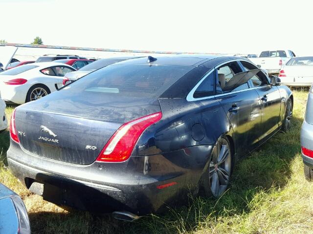 SAJWA2GT4FMV85977 - 2015 JAGUAR XJL SUPERC BLUE photo 4