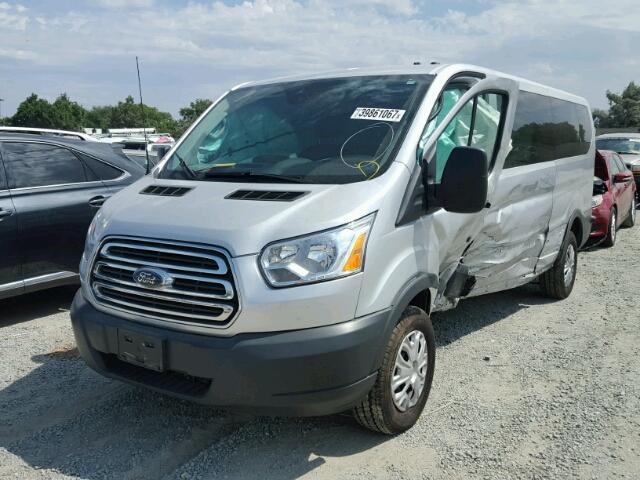 1FBZX2ZM9GKA97044 - 2016 FORD TRANSIT SILVER photo 2