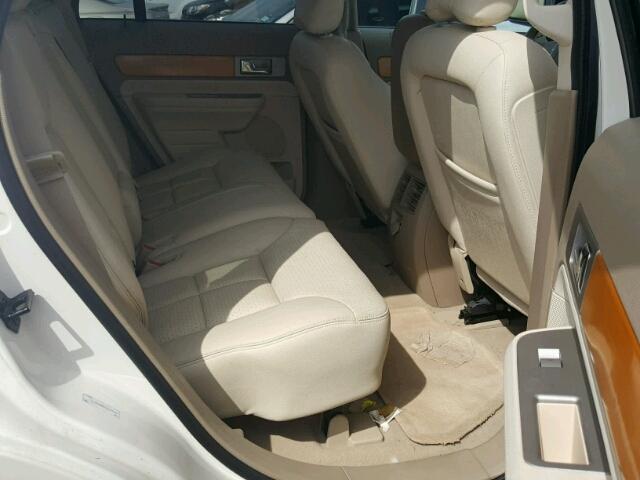 2LMDU88C27BJ05599 - 2007 LINCOLN MKX CREAM photo 6