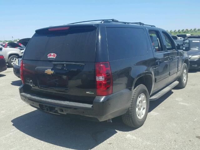 1GNSCJE03CR215930 - 2012 CHEVROLET SUBURBAN C GRAY photo 4