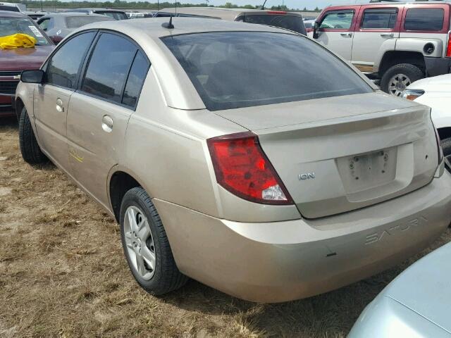 1G8AJ55F36Z120000 - 2006 SATURN ION LEVEL GOLD photo 3