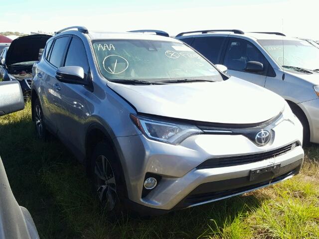 2T3WFREV9HW372297 - 2017 TOYOTA RAV4 SILVER photo 1