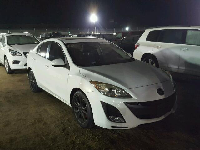 JM1BL1W56B1385859 - 2011 MAZDA 3 WHITE photo 1