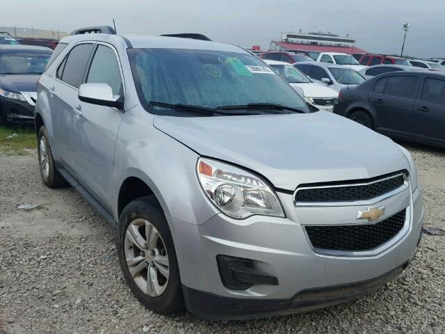 2GNFLFEK1E6287210 - 2014 CHEVROLET EQUINOX LT SILVER photo 1