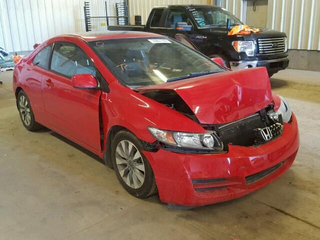 2HGFG110X9H002228 - 2009 HONDA CIVIC EXL RED photo 1