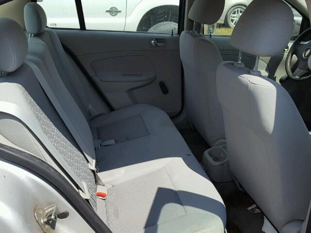 1G1AK58F787244227 - 2008 CHEVROLET COBALT LS SILVER photo 6