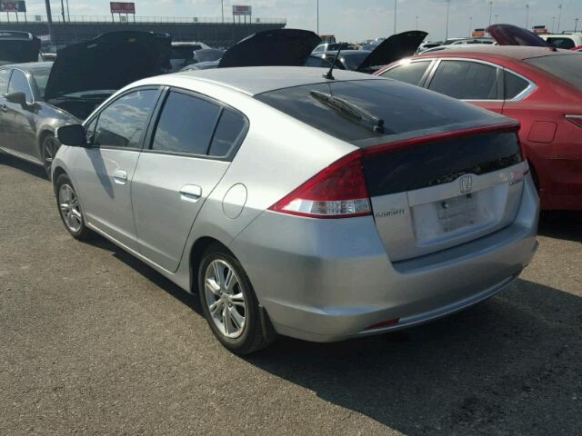 JHMZE2H7XBS000941 - 2011 HONDA INSIGHT EX SILVER photo 3