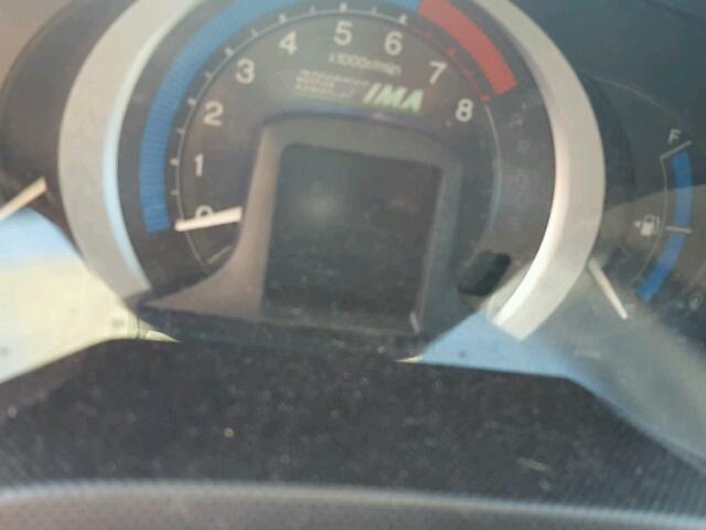 JHMZE2H7XBS000941 - 2011 HONDA INSIGHT EX SILVER photo 8