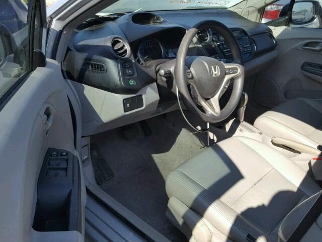 JHMZE2H7XBS000941 - 2011 HONDA INSIGHT EX SILVER photo 9