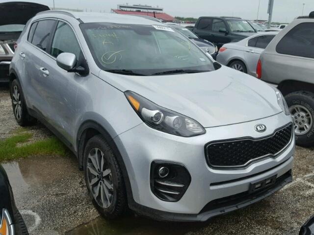 KNDPN3AC9H7104676 - 2017 KIA SPORTAGE E GRAY photo 1