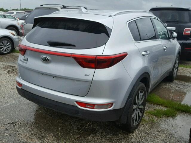 KNDPN3AC9H7104676 - 2017 KIA SPORTAGE E GRAY photo 4