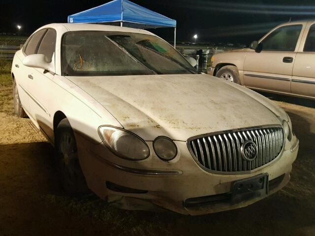 2G4WD582781247688 - 2008 BUICK LACROSSE C WHITE photo 1