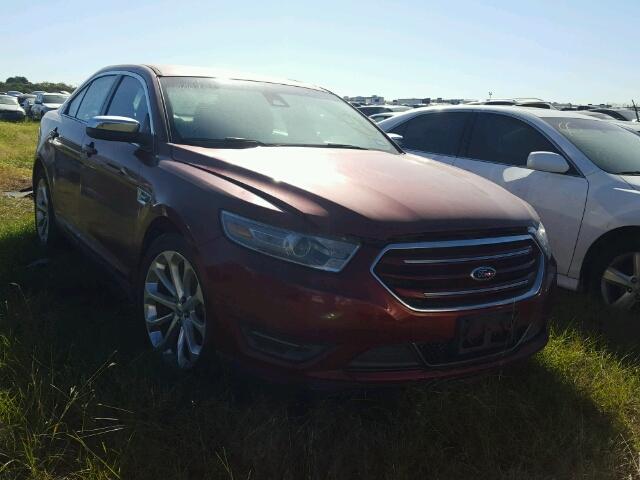 1FAHP2F88EG134010 - 2014 FORD TAURUS ORANGE photo 1