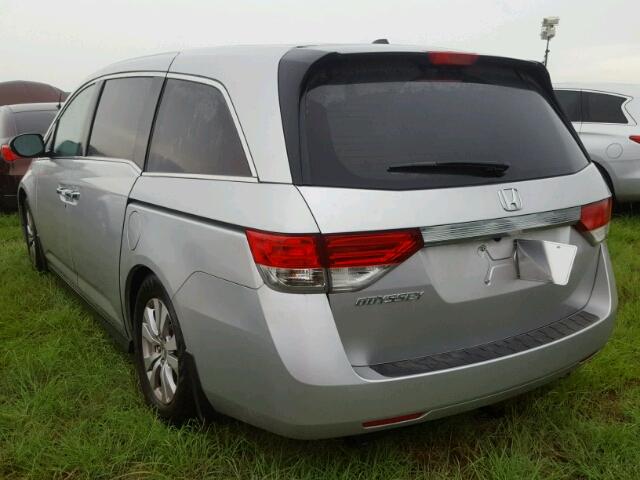 5FNRL5H61EB070605 - 2014 HONDA ODYSSEY SILVER photo 3