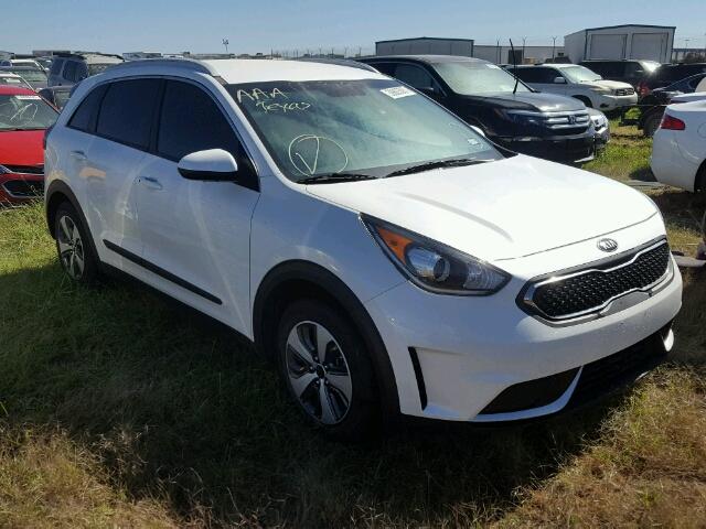 KNDCB3LC5H5052821 - 2017 KIA NIRO WHITE photo 1