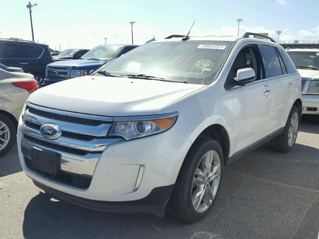 2FMDK3KC9DBB44358 - 2013 FORD EDGE Beyaz fotoğraf 2