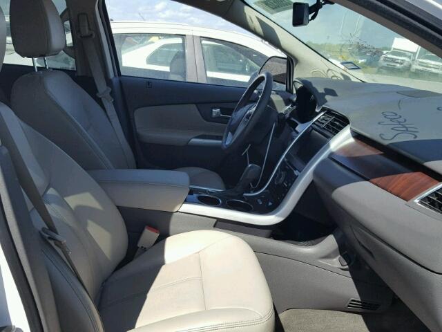 2FMDK3KC9DBB44358 - 2013 FORD EDGE Beyaz fotoğraf 5