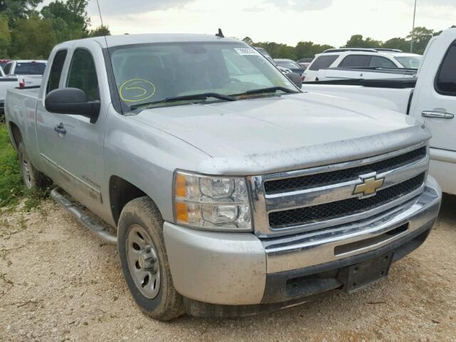 1GCSCREA0AZ115376 - 2010 CHEVROLET SILVERADO SILVER photo 1