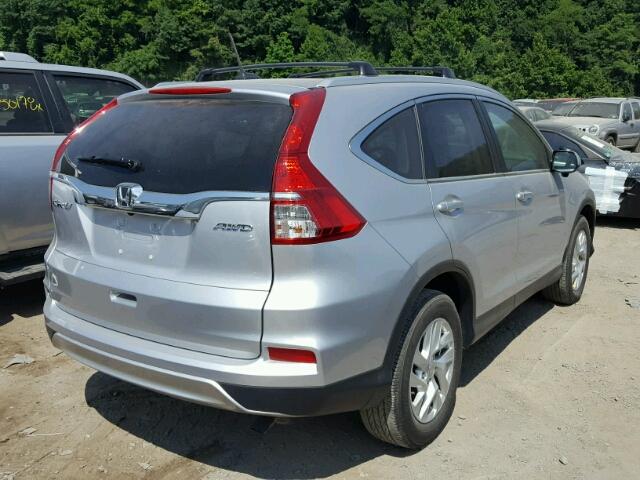 5J6RM4H72GL026512 - 2016 HONDA CR-V EXL SILVER photo 4