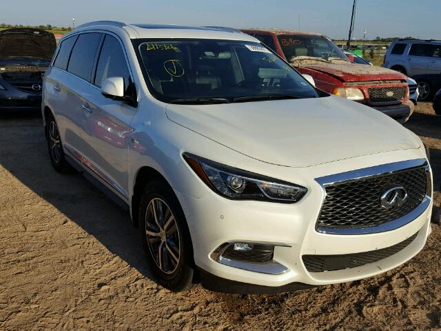 5N1DL0MN2HC520155 - 2017 INFINITI QX60 WHITE photo 1