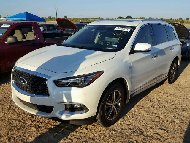 5N1DL0MN2HC520155 - 2017 INFINITI QX60 WHITE photo 2