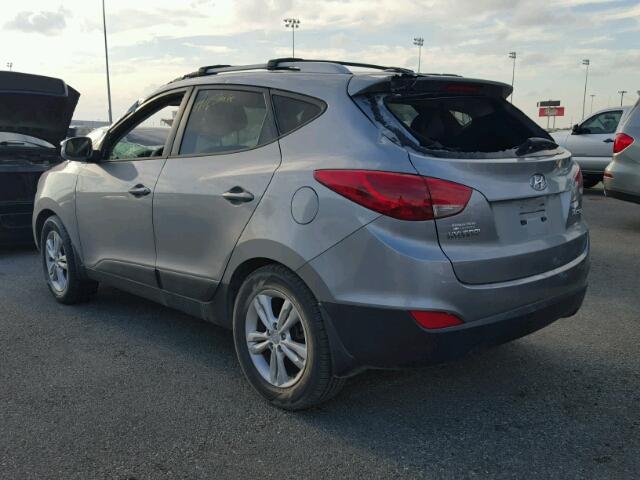 KM8JU3AC1DU640005 - 2013 HYUNDAI TUCSON GLS GRAY photo 3